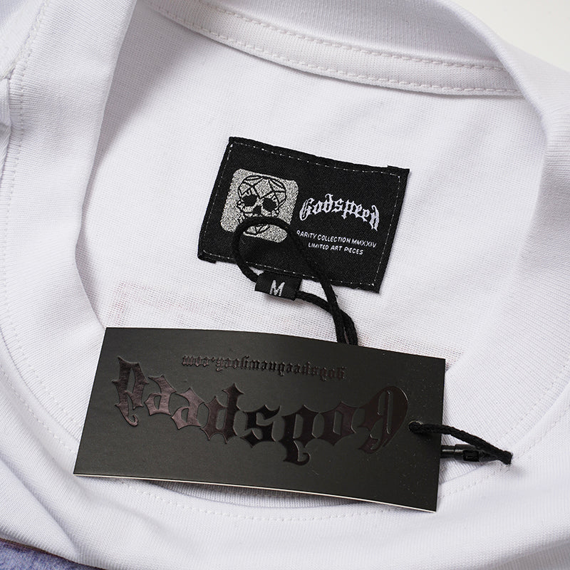 Godspeed Metal Skull Graphic T‑Shirt