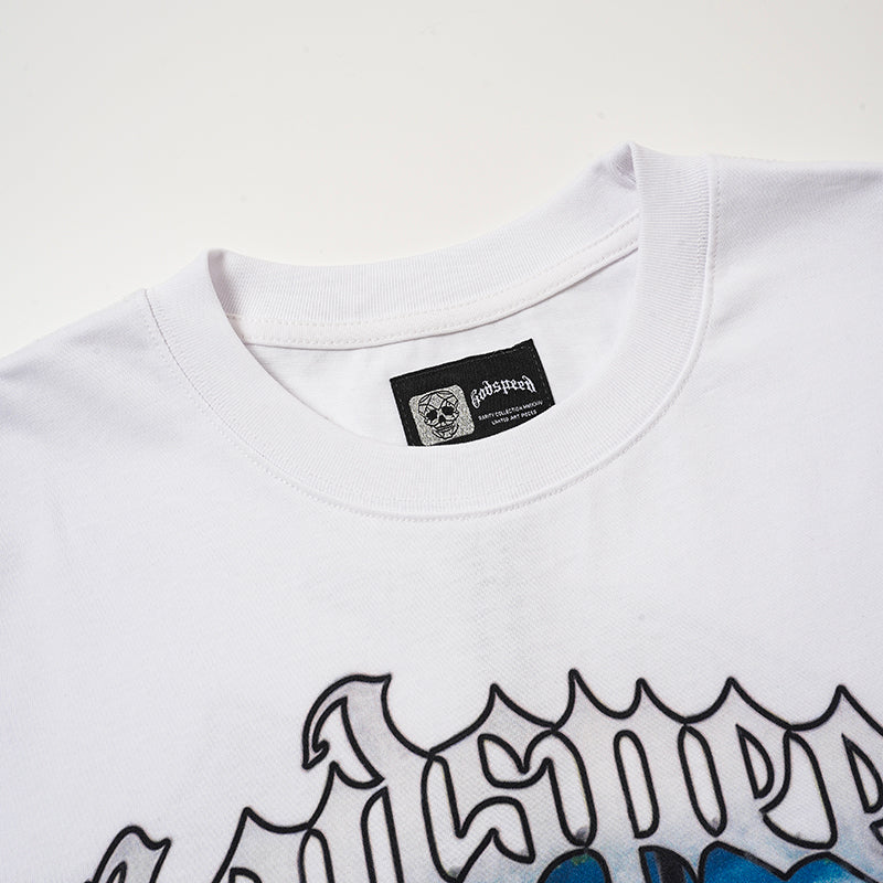Godspeed Racing‑Scene Graphic T‑Shirt