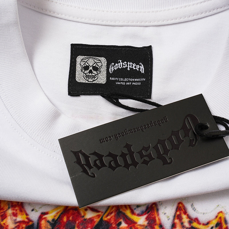 Godspeed Out Of Many One Flame Graphic T‑Shirt