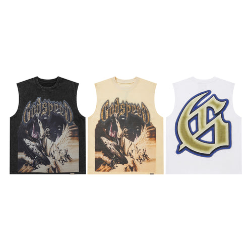 Godspeed Eagle Graphic 3‑Color Tank Top