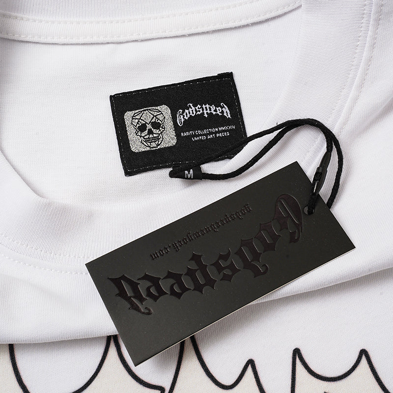 Godspeed Vintage Truck Skull Graphic T‑Shirt
