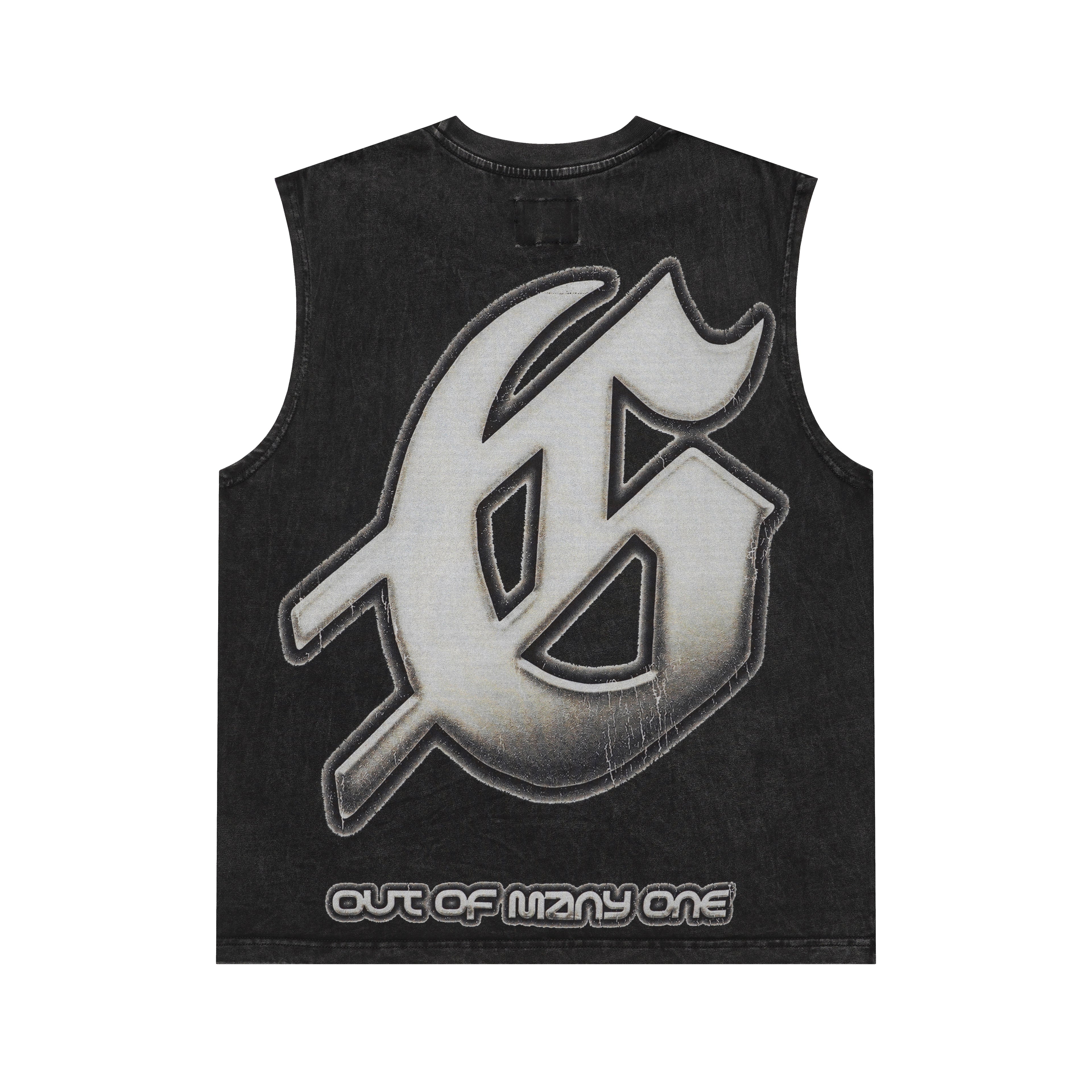 Godspeed Statue‑of‑Liberty Printed Sleeveless Tank Top