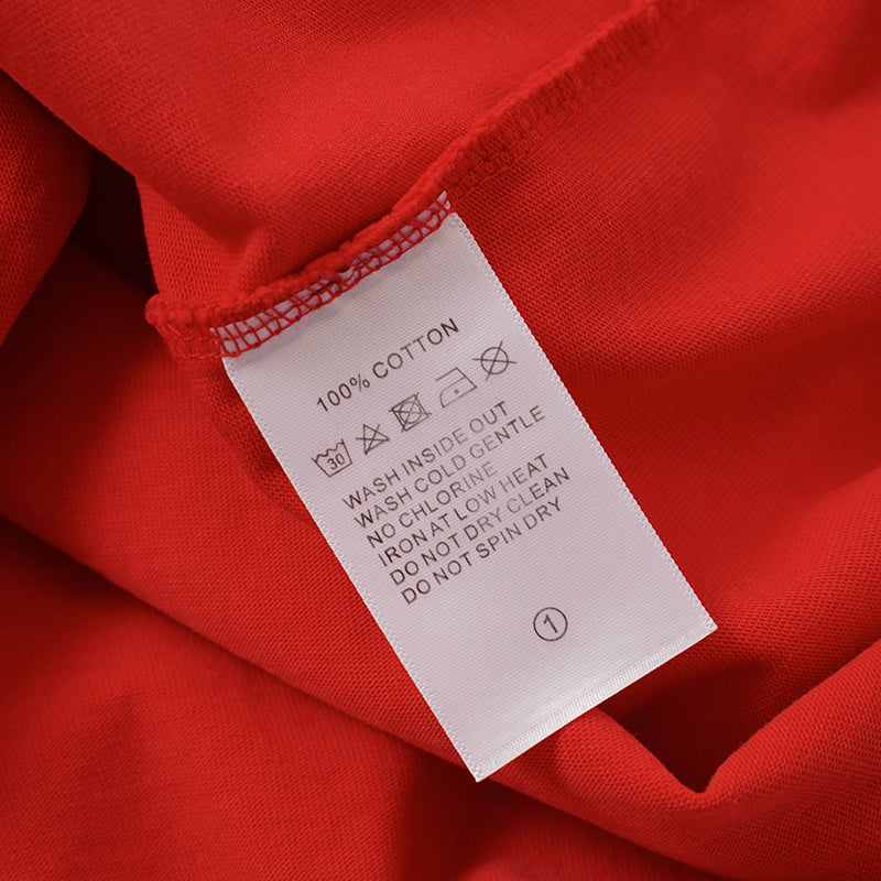 MIXED EMOTION Red Cross Graphic T‑Shirt