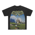 Godspeed Mountain Landscape Vintage Wash T‑Shirt