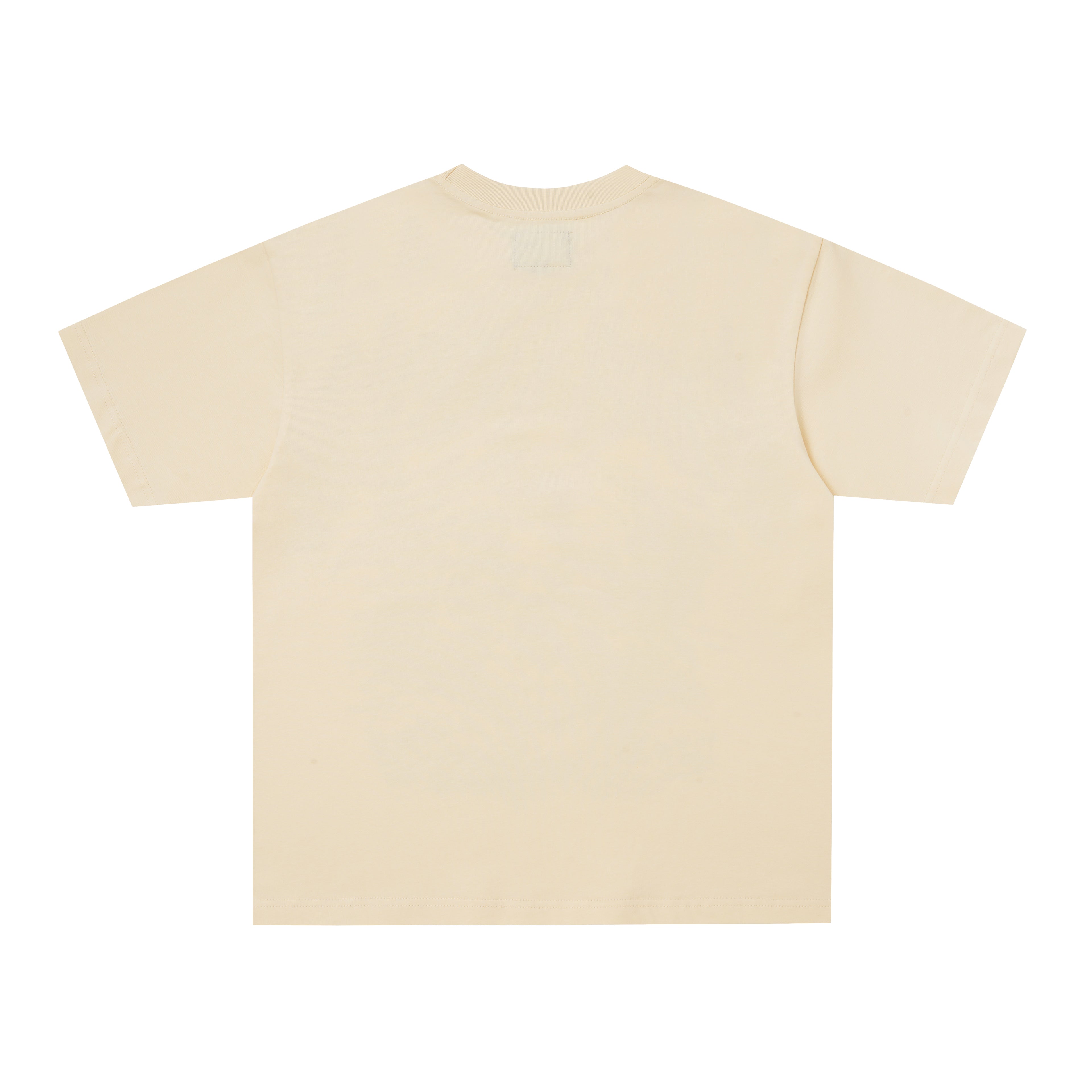 Godspeed Blue Skull Graphic Cream T‑Shirt