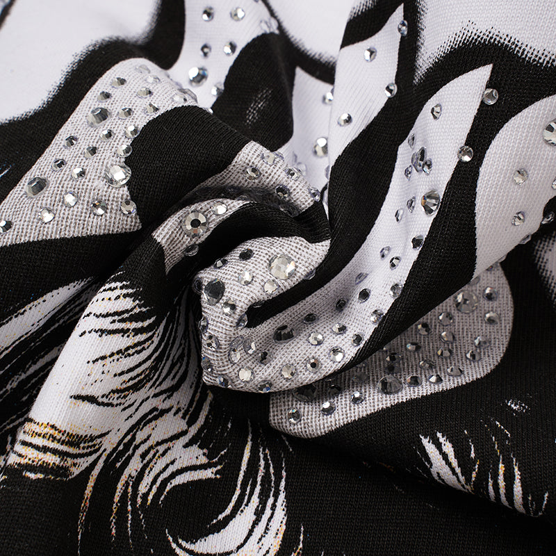 Life Hustlers Blind‑Folded Angel Graphic White T‑Shirt