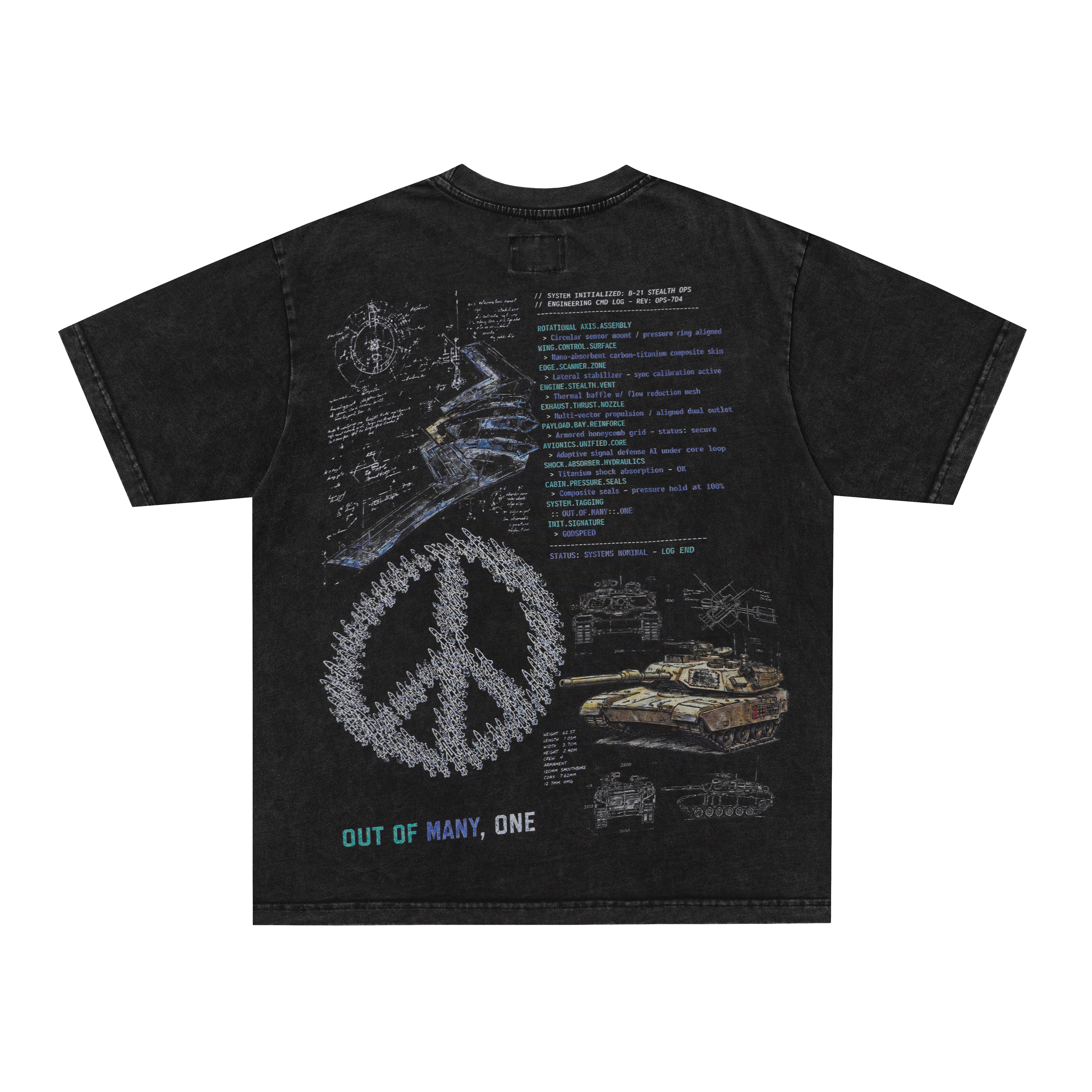 Godspeed Black Vintage‑Sketch Graphic T‑Shirt