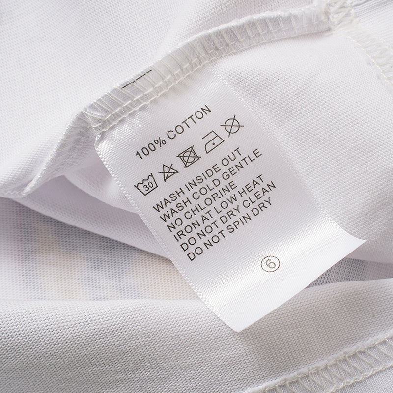 Godspeed White Badge Sticker‑Print T‑Shirt