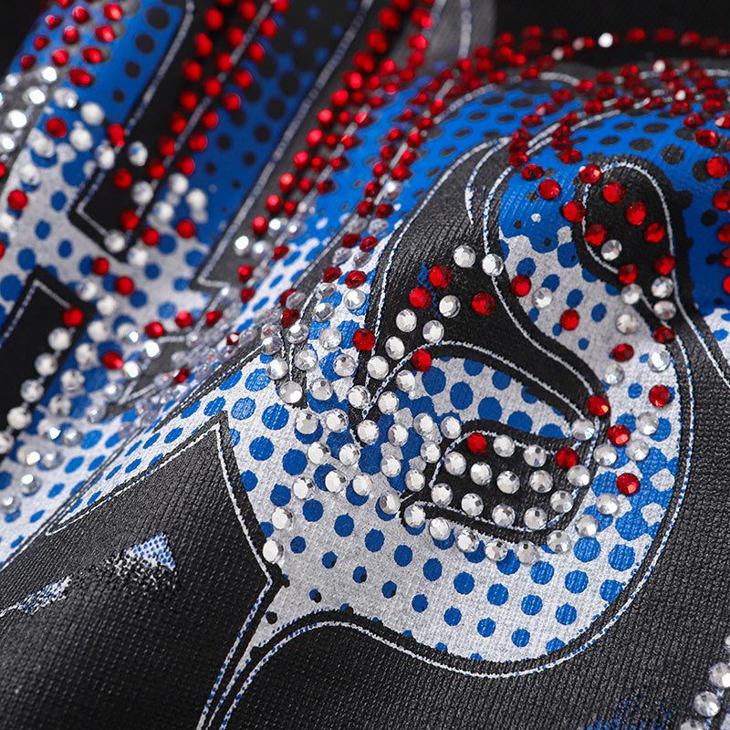 Life Hustlers Portrait Graphic Black Tee