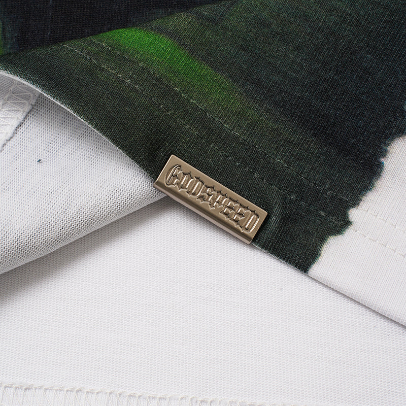 Godspeed Green Logo Graphic T‑Shirt
