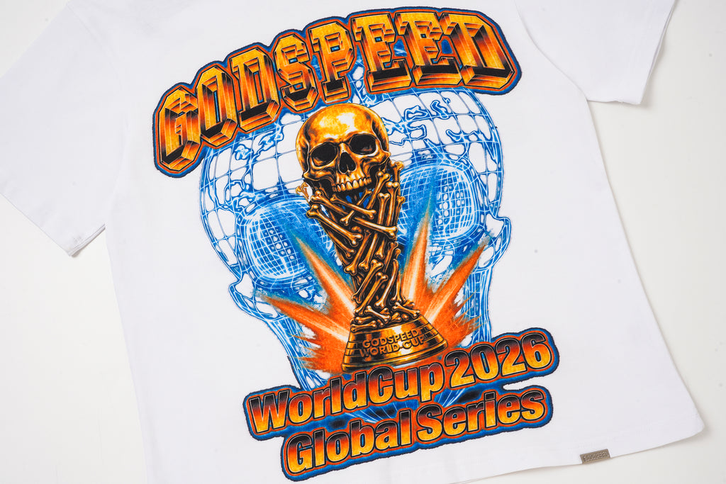 Godspeed Skull Flag Graphic T‑Shirt