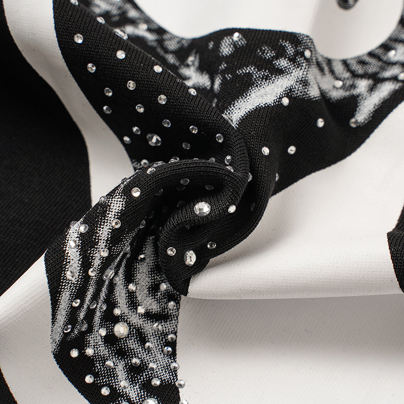 MIXED EMOTION Double‑Sided Graphic Black T‑Shirt