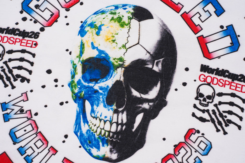 Godspeed Colour‑Skull Graphic T‑Shirt
