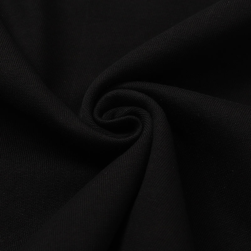 MIXED EMOTION Angel Rider Graphic Black T‑Shirt