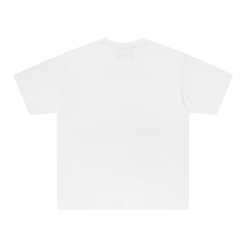 Godspeed Blue Skull Graphic White T‑Shirt