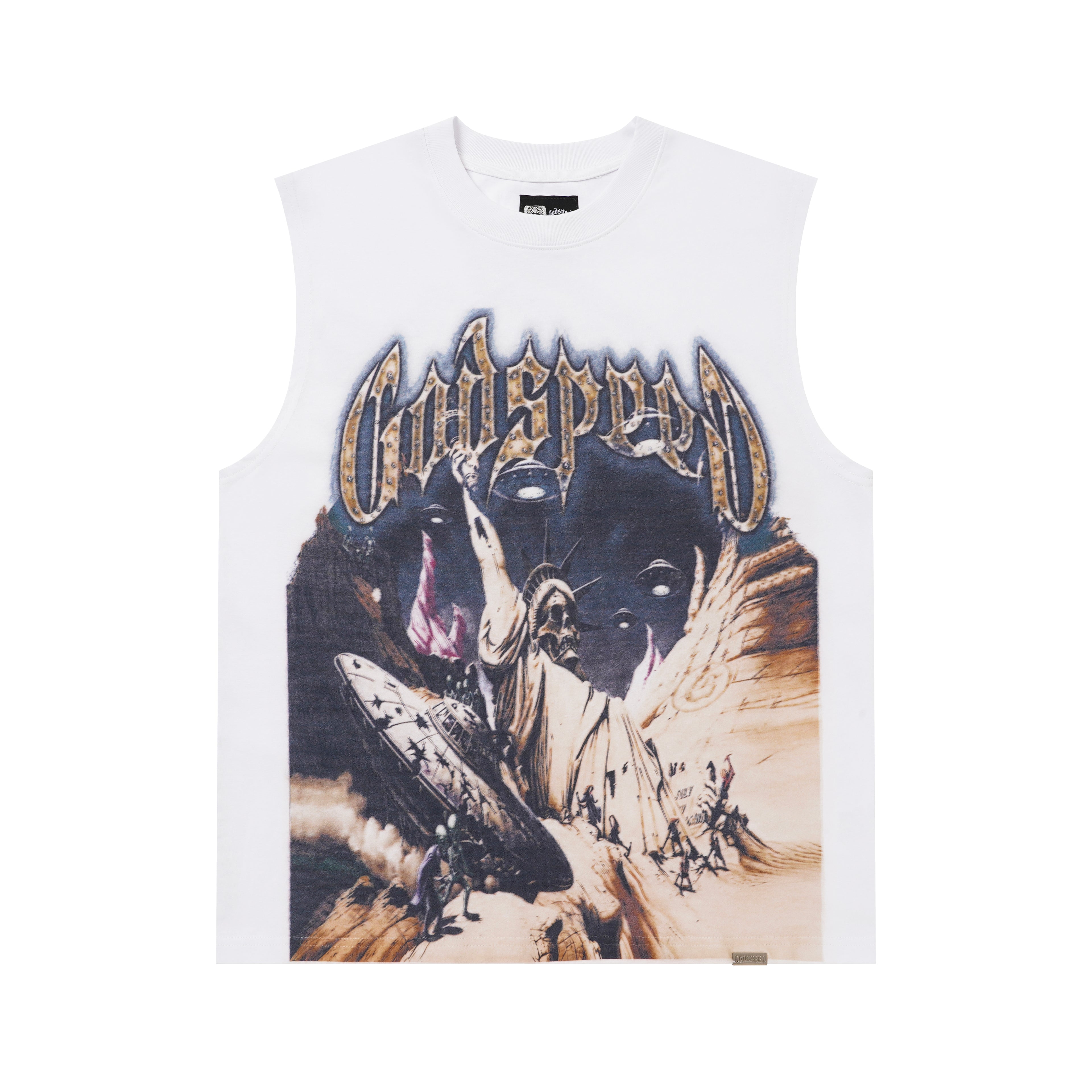 Godspeed Eagle Graphic 3‑Color Tank Top
