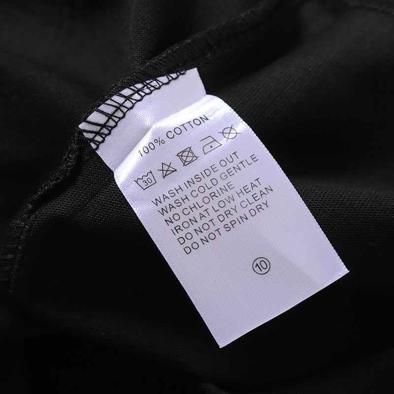 Life Hustlers Praying Angel Graphic Black Tee