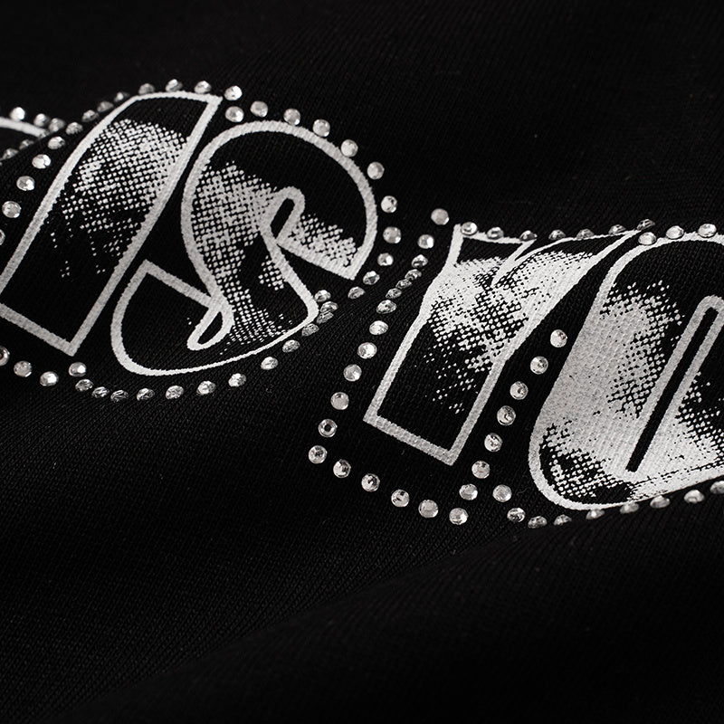 Life Hustlers Raglan‑Sleeve Portrait Graphic Tee