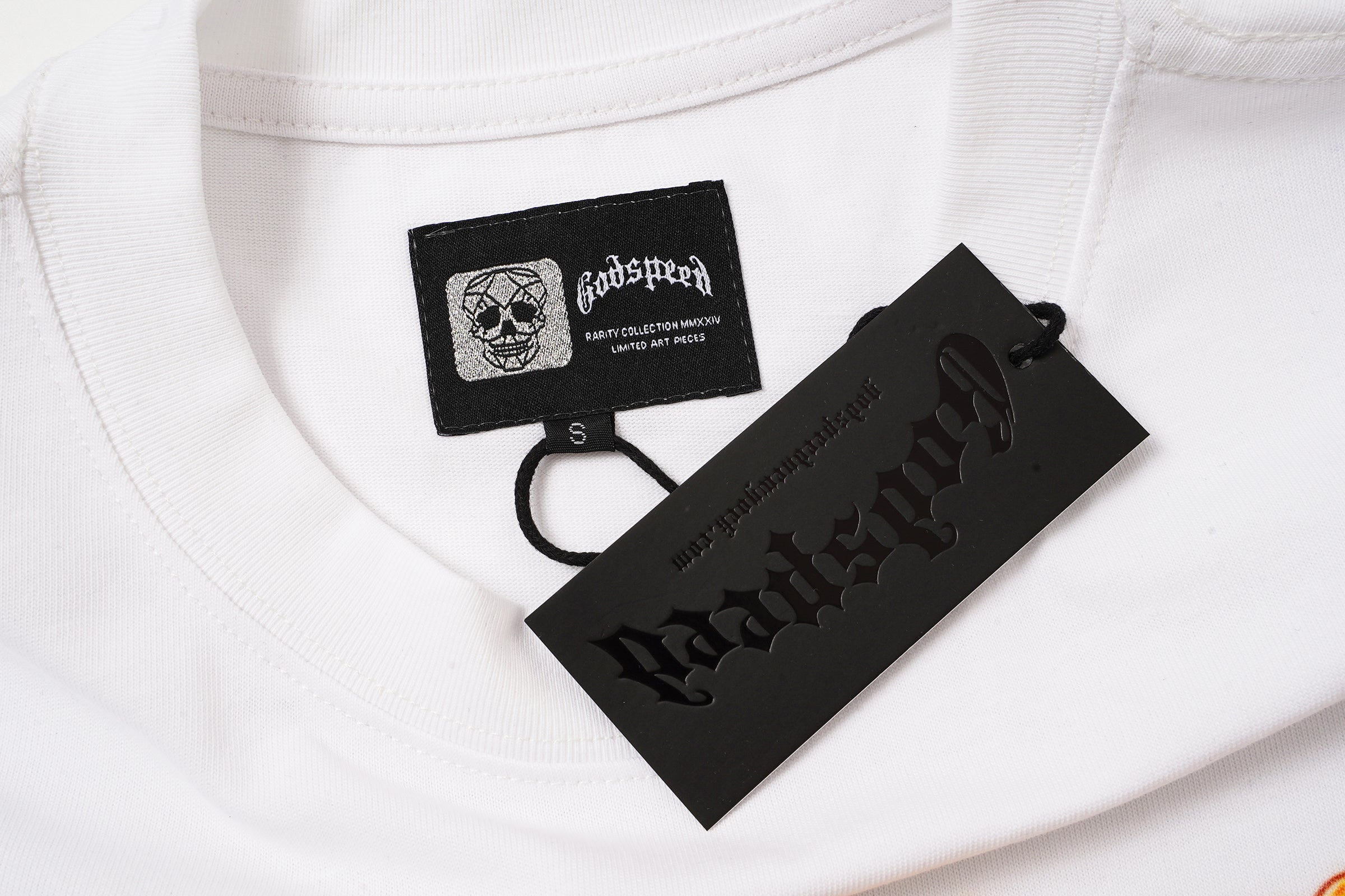 Godspeed Tiger Graphic White T‑Shirt