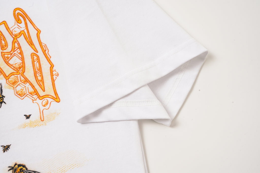 Godspeed Tiger Graphic White T‑Shirt