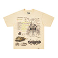 Godspeed Cream Vintage‑Sketch Graphic T‑Shirt