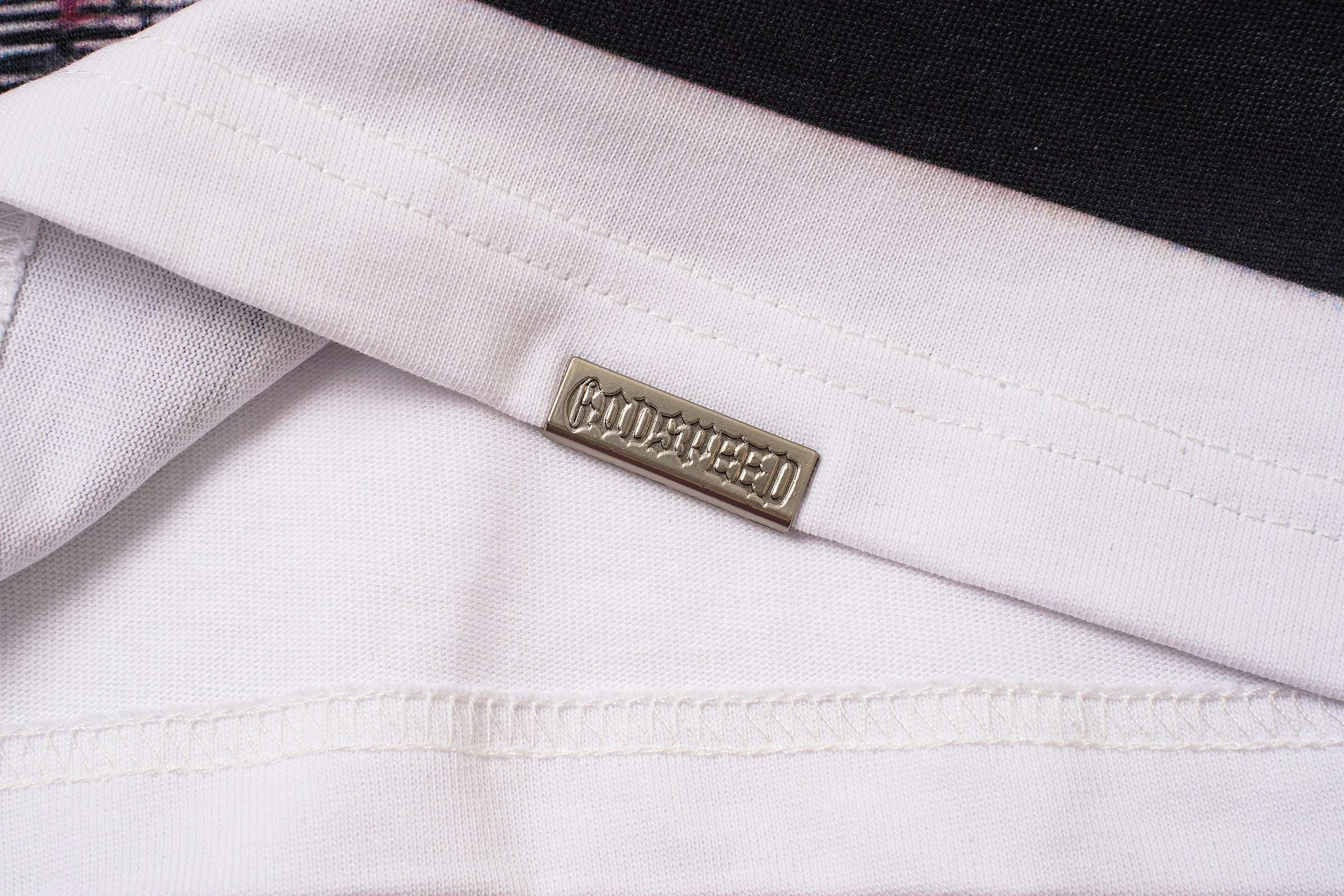 Godspeed Figure Letter Print T‑Shirt