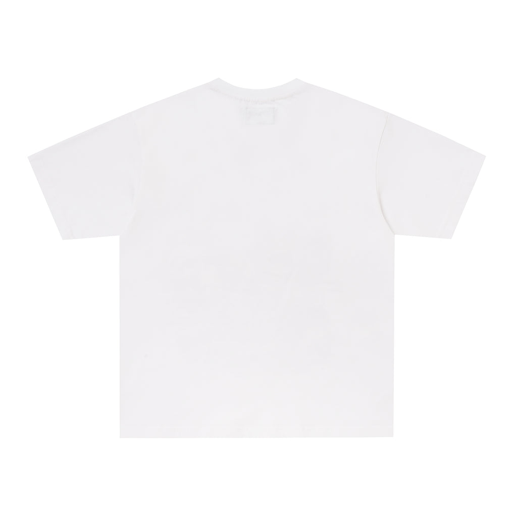 Godspeed Floral Skull White T‑Shirt
