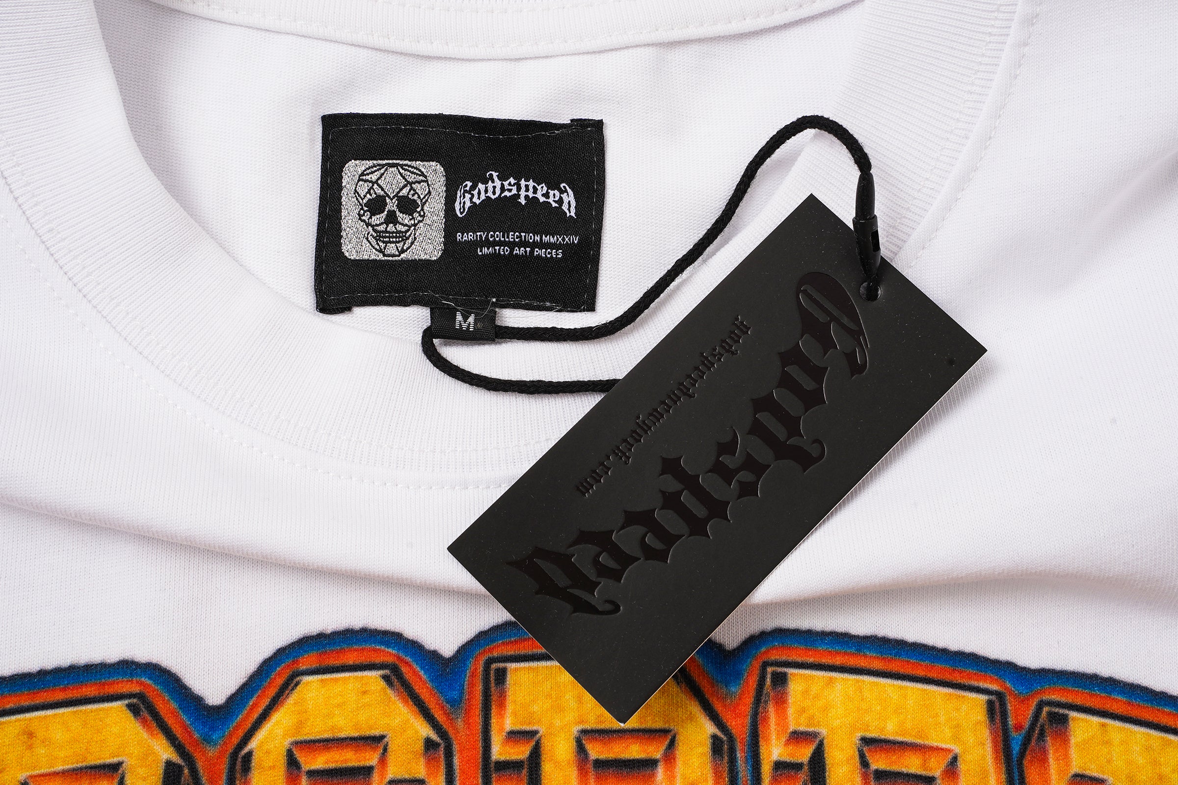 Godspeed Skull Flag Graphic T‑Shirt