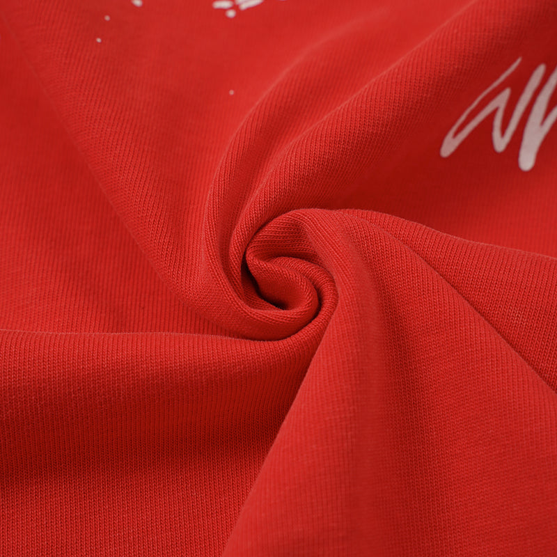 MIXED EMOTION Red Cross Graphic T‑Shirt