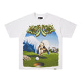 Godspeed Golf Skull White Graphic T‑Shirt