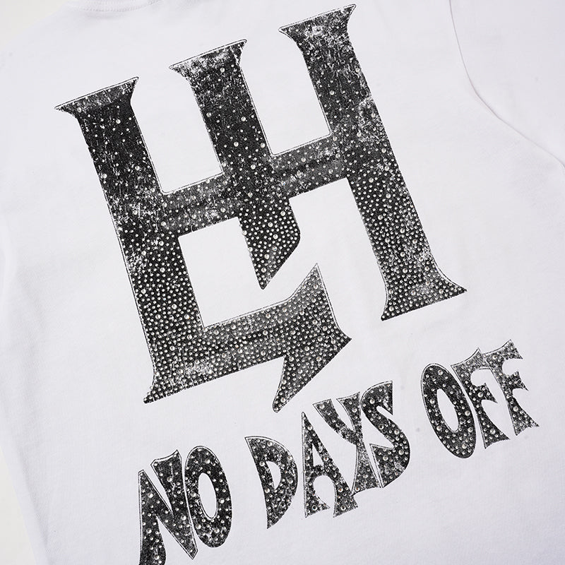 Life Hustlers Witch Graphic White T‑Shirt