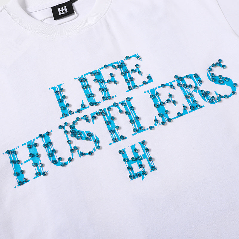 Life Hustlers H‑Logo Short Sleeve T‑Shirt