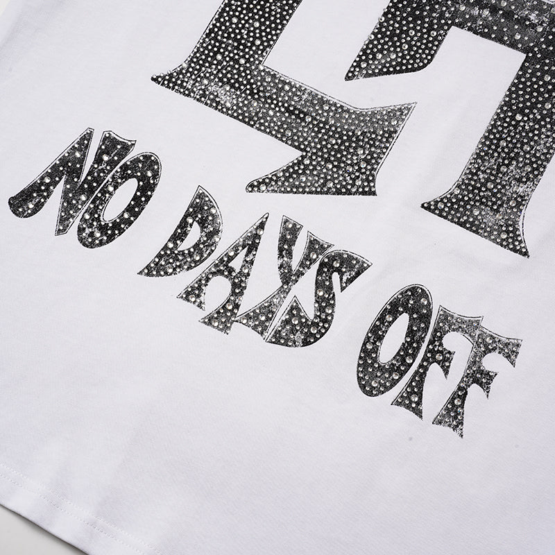 Life Hustlers Witch Graphic White T‑Shirt