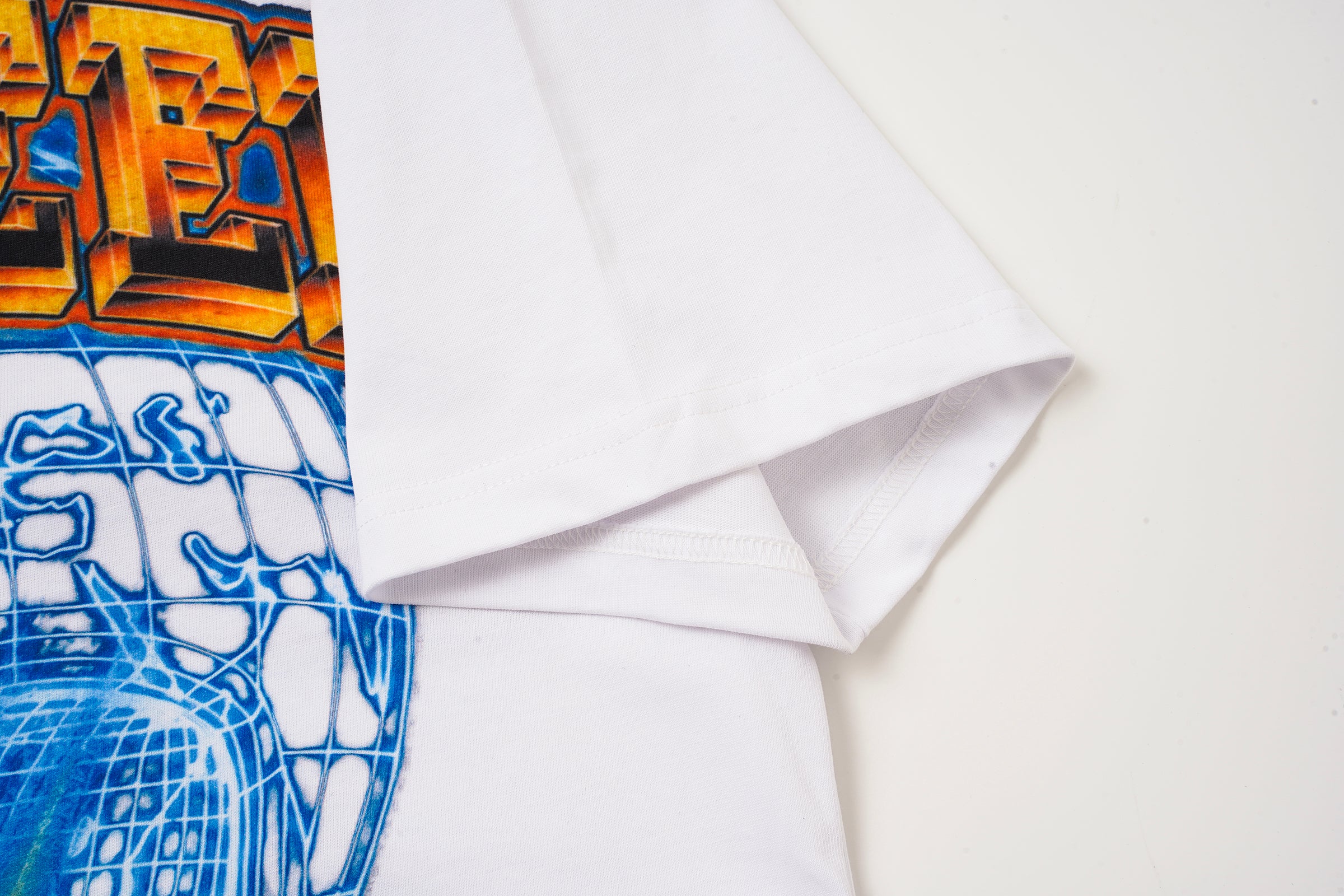 Godspeed Skull Flag Graphic T‑Shirt