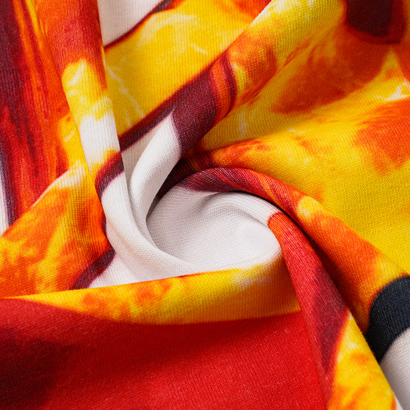 Godspeed Flame Skull Graphic T‑Shirt