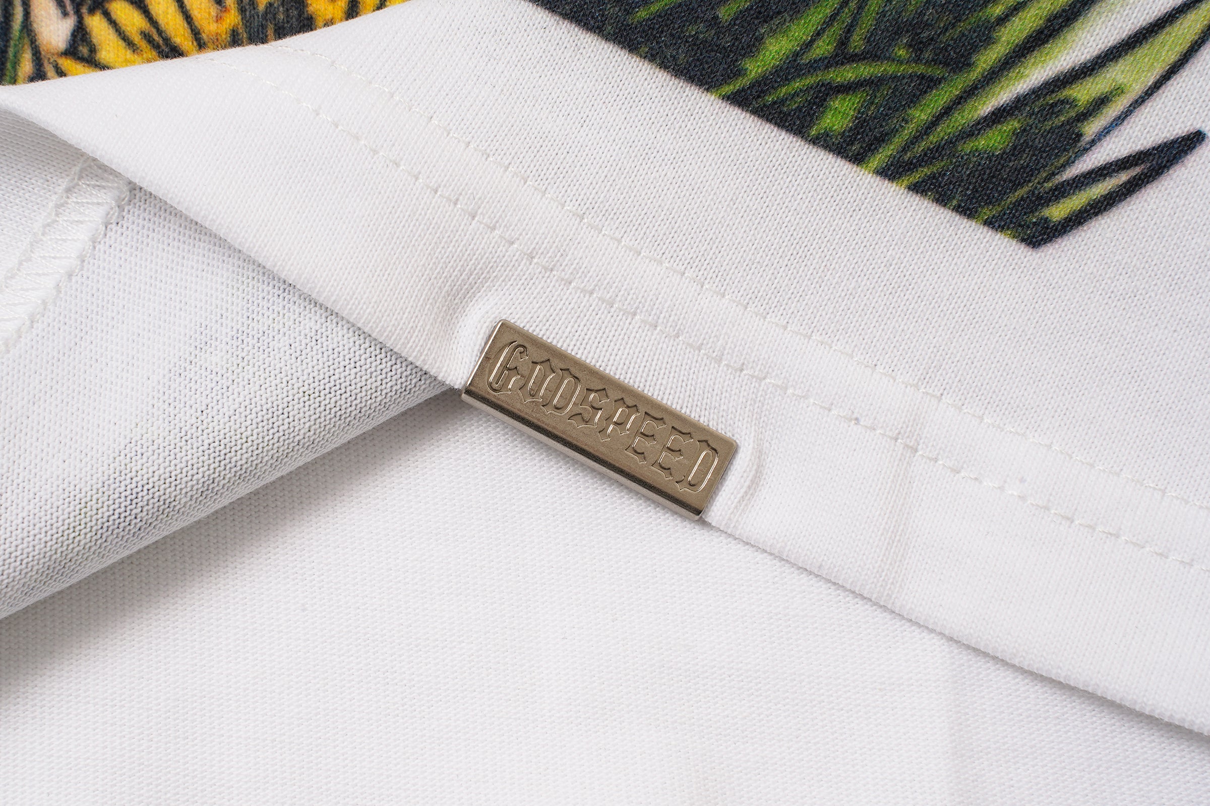 Godspeed Tiger Graphic White T‑Shirt