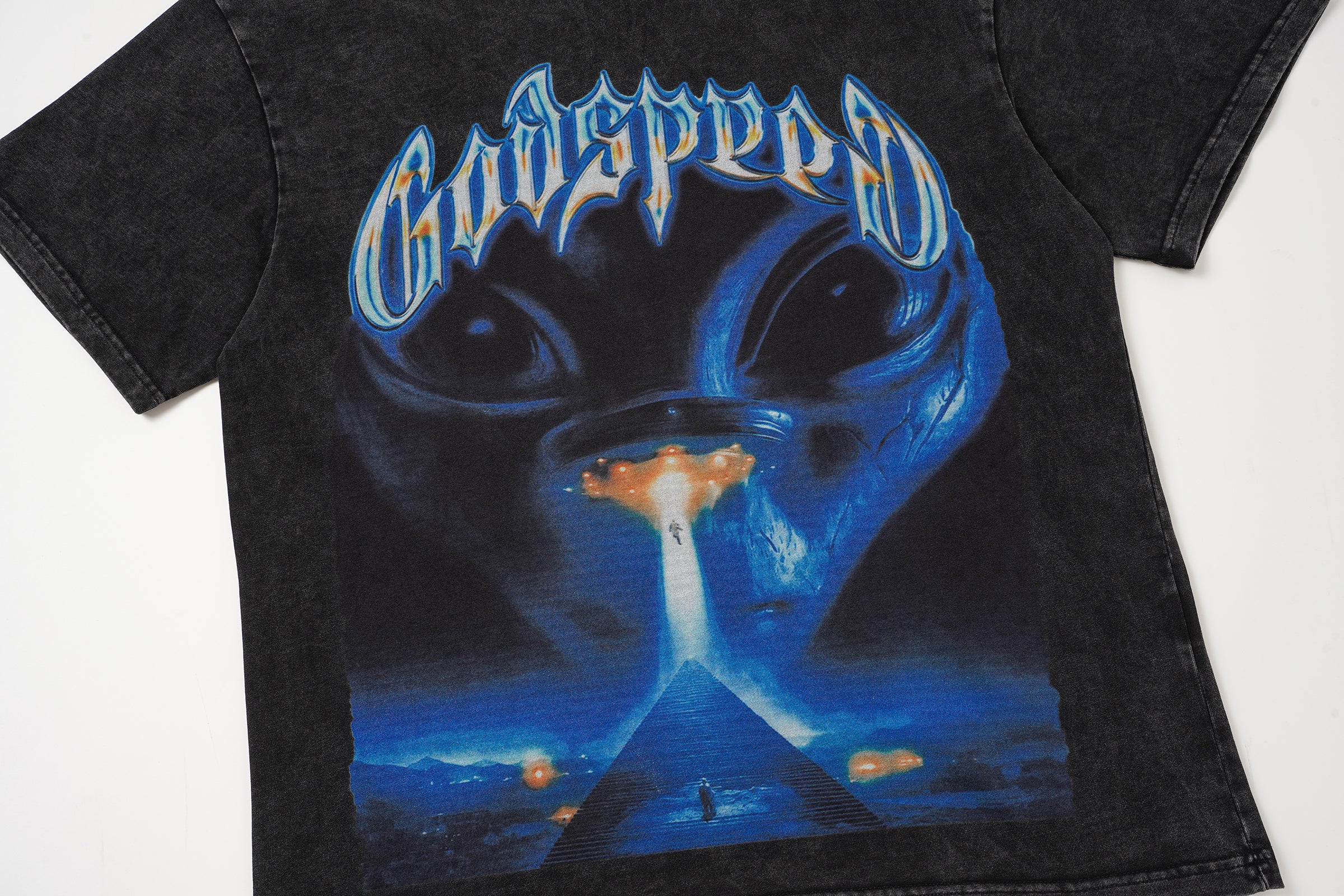 Godspeed Lightning Graphic T‑Shirt