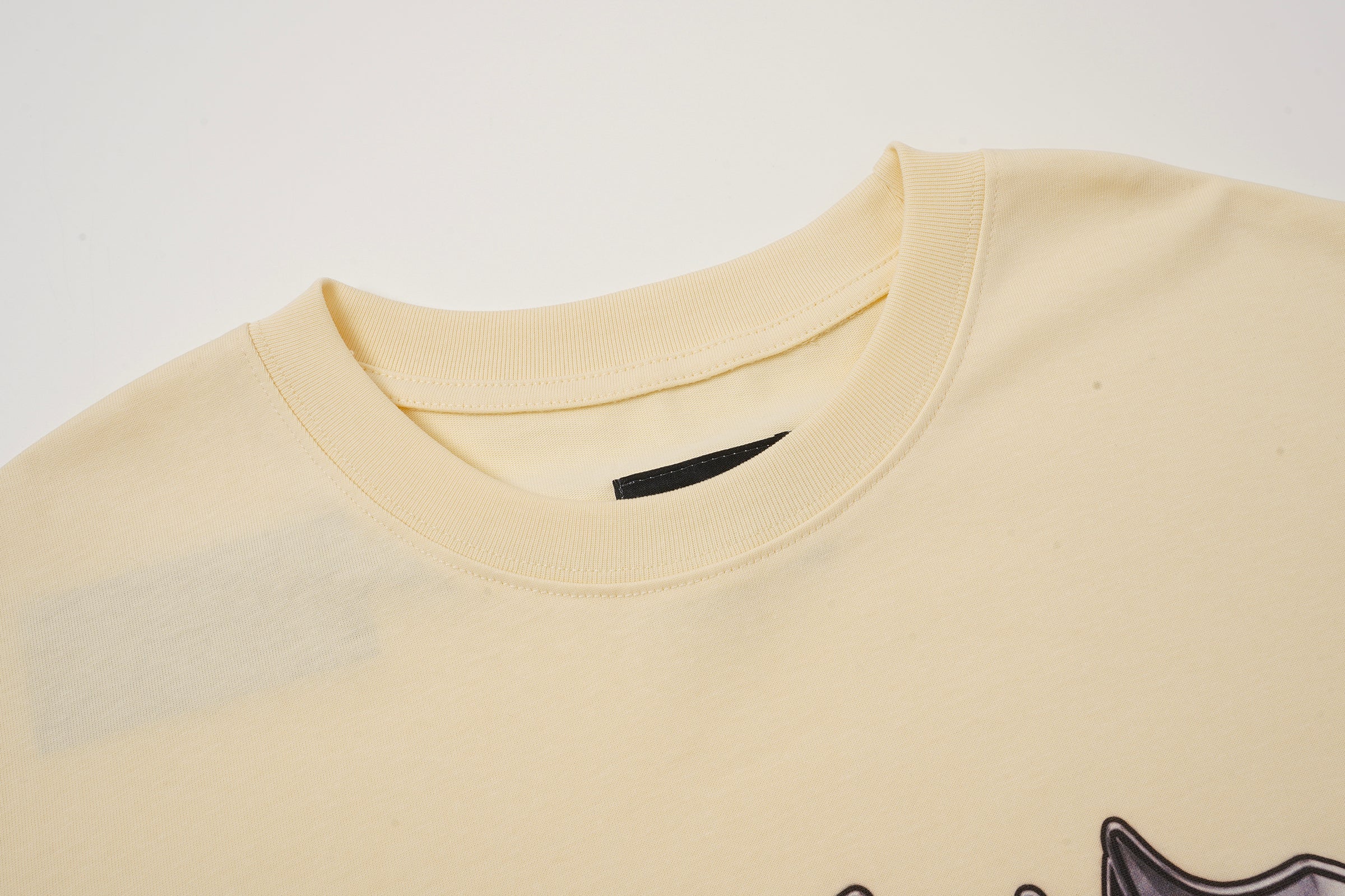 Godspeed Flame Graphic Cream T‑Shirt