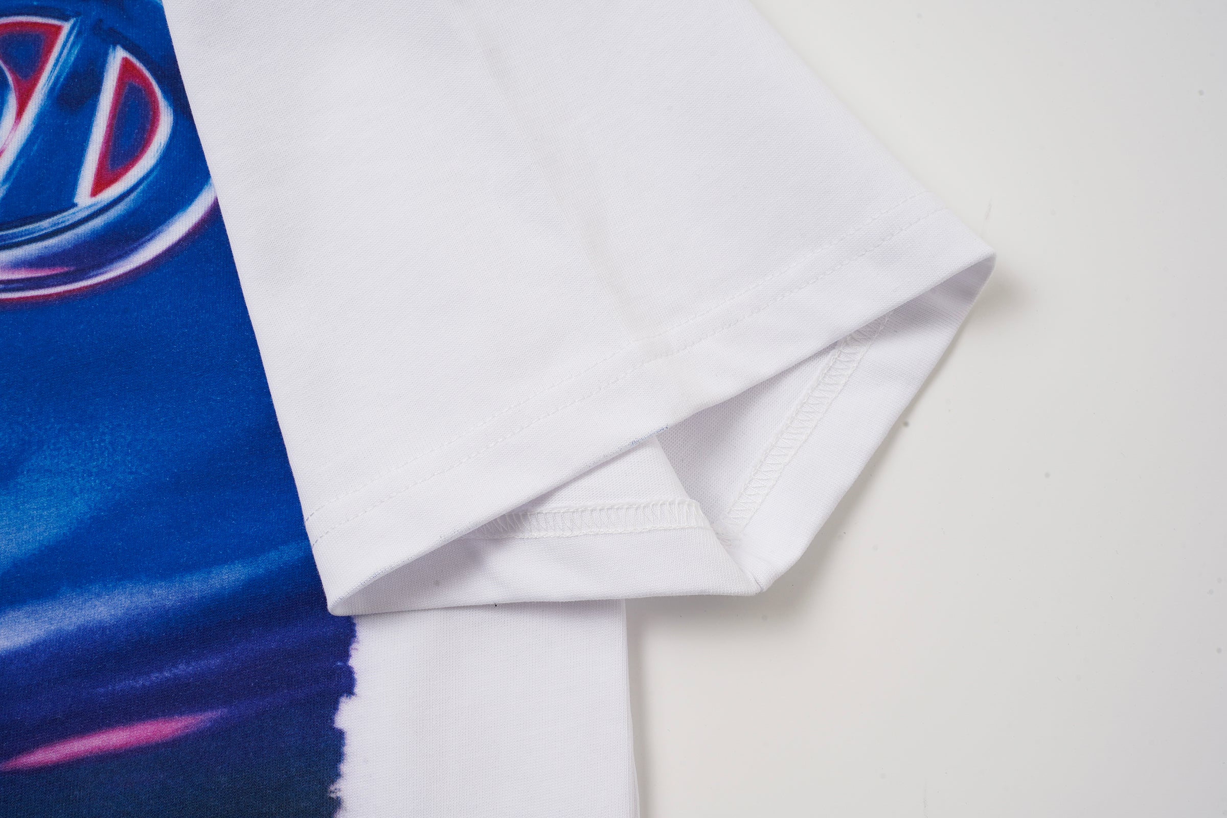 Godspeed White Retro Sky‑Landscape Graphic T‑Shirt