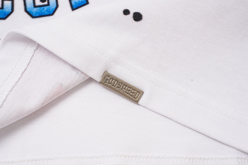 Godspeed Colour‑Skull Graphic T‑Shirt