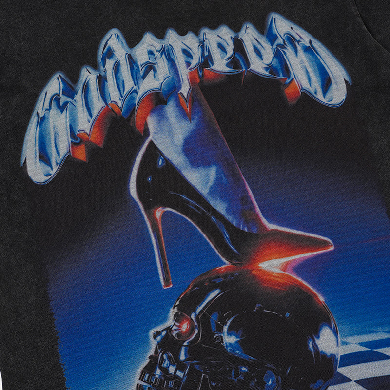 Godspeed Neon High‑Heels Graphic T‑Shirt