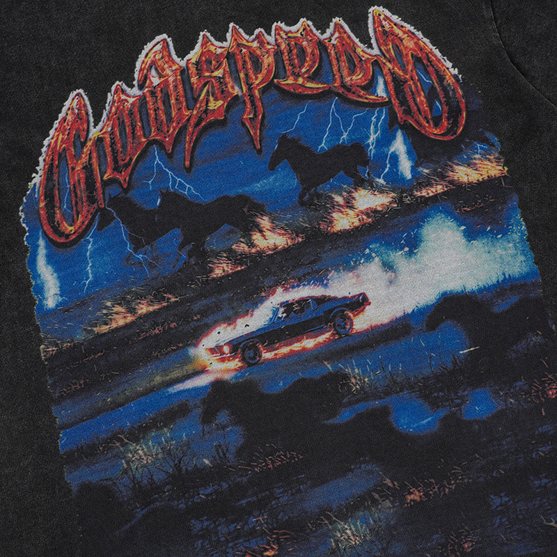 Godspeed Out Of Many One Flame Graphic T‑Shirt