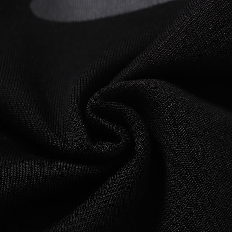 Life Hustlers Portrait Graphic Black Tee