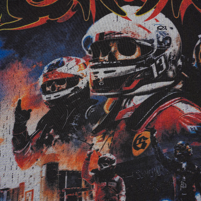 Godspeed Motorcycle Rider Graphic T‑Shirt