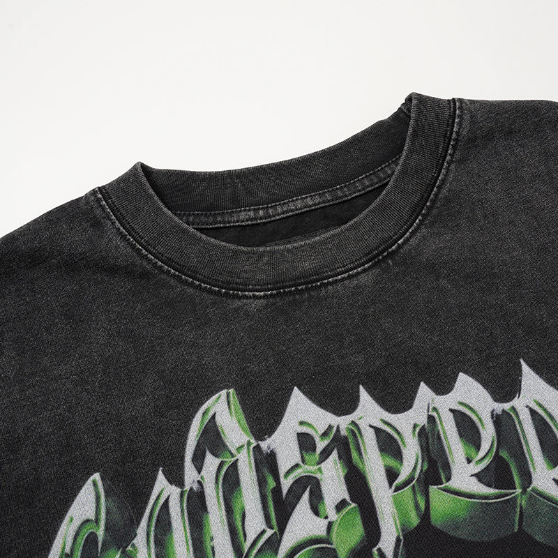 Godspeed Green Logo Graphic T‑Shirt