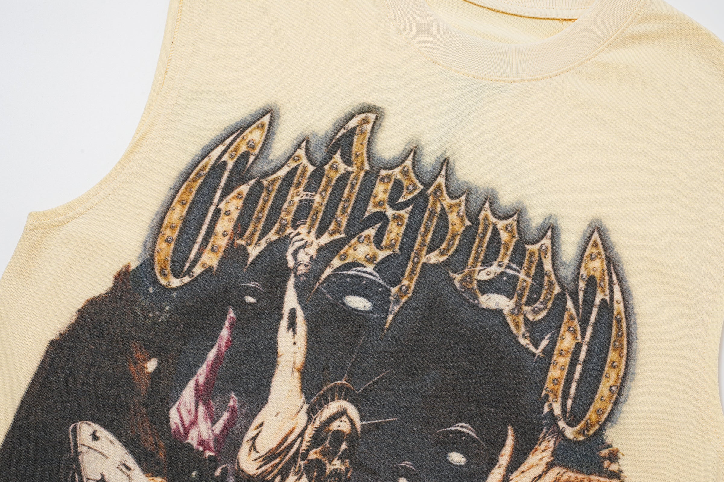 Godspeed Eagle Graphic Cream Tank Top