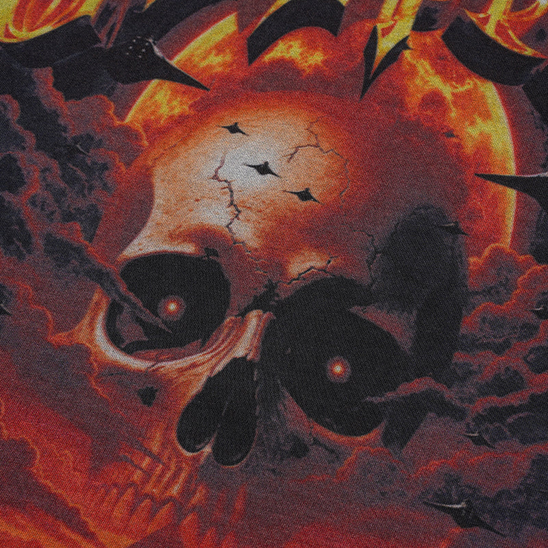 Godspeed Flame Skull Graphic T‑Shirt