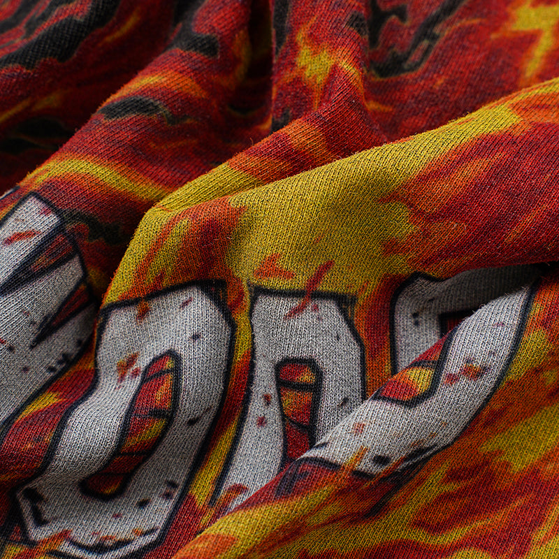 Godspeed Hollywood Flame Print T‑Shirt