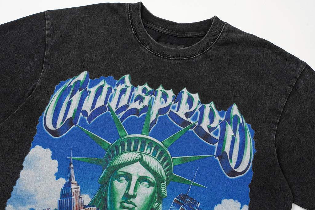 Godspeed Statue Of Liberty Graphic T‑Shirt