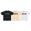 Godspeed Green Snake Skull Graphic T‑Shirt